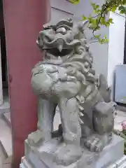 筑土八幡神社の狛犬