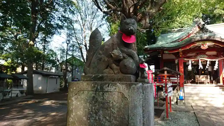 永福稲荷神社の狛犬