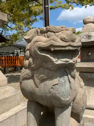 百舌鳥八幡宮の狛犬