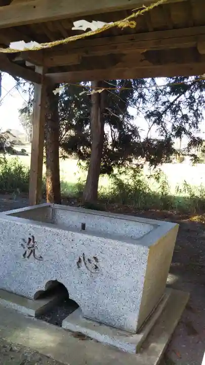 八幡宮の手水舎