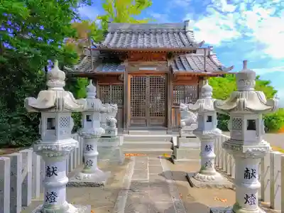 神明社(片原一色町如来)の本殿・本堂