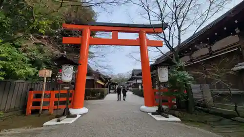 賀茂御祖神社（下鴨神社）の鳥居