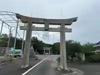 湊八坂神社の鳥居
