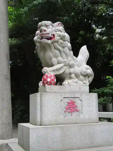 前鳥神社の狛犬