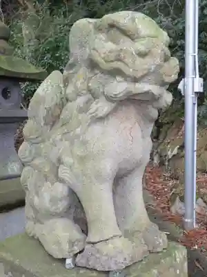 湖山神社の狛犬