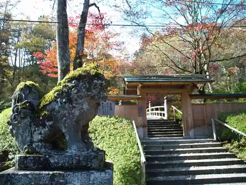 古峯神社の狛犬