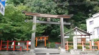 建勲神社の鳥居