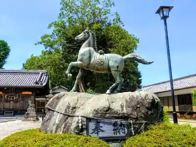 天子神社の狛犬