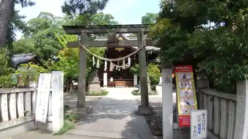 行田八幡神社の鳥居