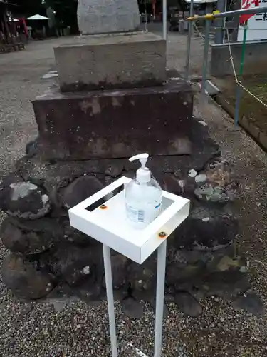 二柱神社の感染症対策