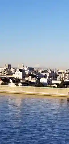 諏訪野八幡神社の景色