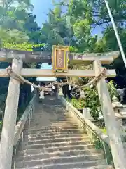 山﨑八幡宮の鳥居