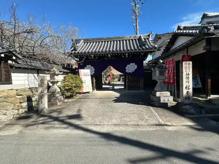 櫻本坊の山門・神門