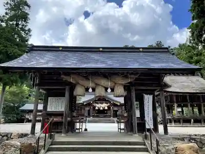 熊野大社の山門・神門