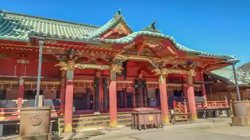 根津神社の本殿・本堂