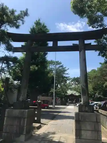 平塚三嶋神社の鳥居