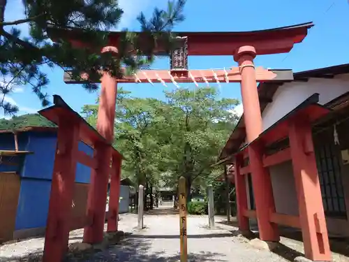 我野神社の鳥居