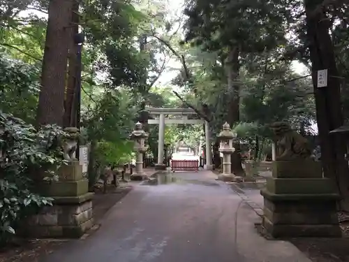 岩槻久伊豆神社の鳥居