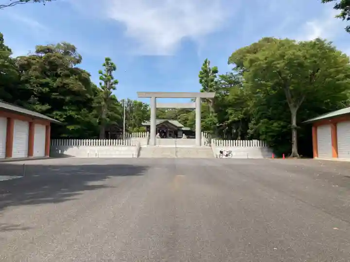 皇大神宮(烏森神社)の鳥居
