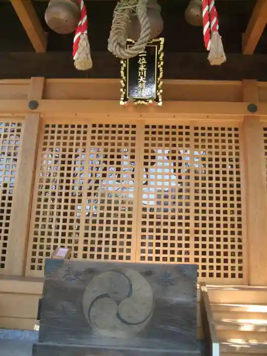 仲町氷川神社の本殿・本堂