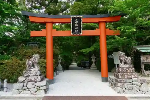 高鴨神社の鳥居