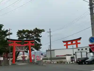 五社稲荷社の鳥居