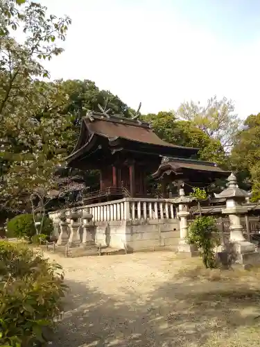 阿智神社の本殿・本堂