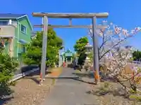 琴平神社(明神戸)の鳥居