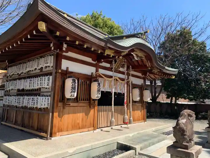 呉服神社の末社・摂社