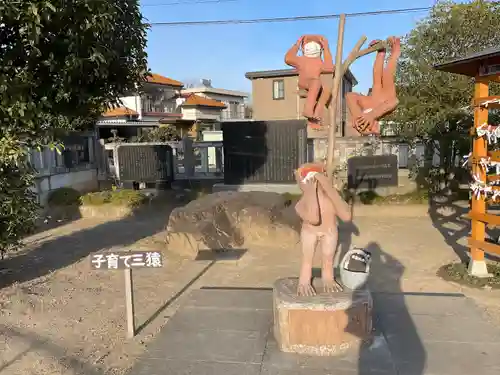 上里菅原神社の狛犬