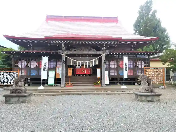 伊達神社の本殿・本堂