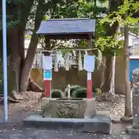 部田神社の手水舎