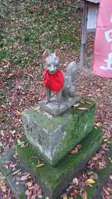 おさん稲荷神社の狛犬