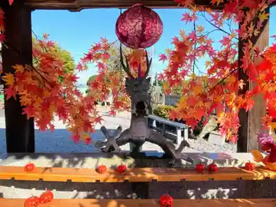 寺岡山元三大師の手水舎