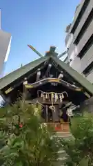 築土神社の本殿