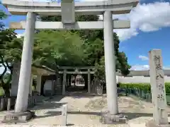 八幡社（西本地）の鳥居