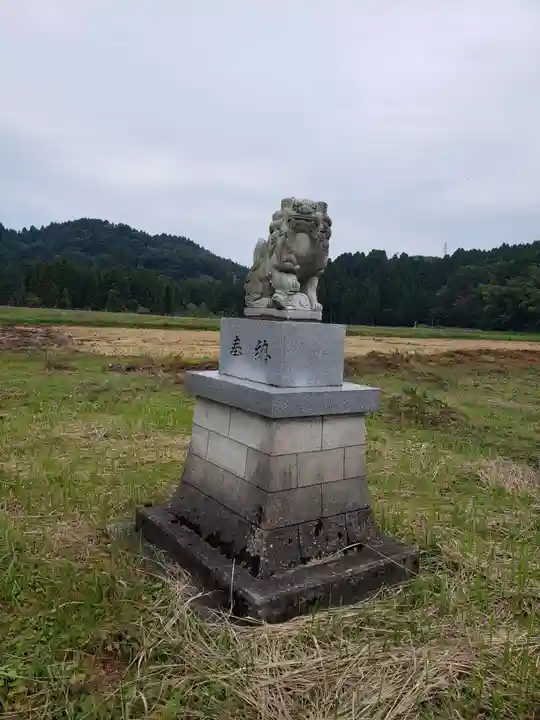 熊野神社の狛犬