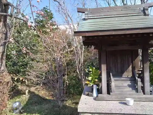 鉄道神社の本殿・本堂