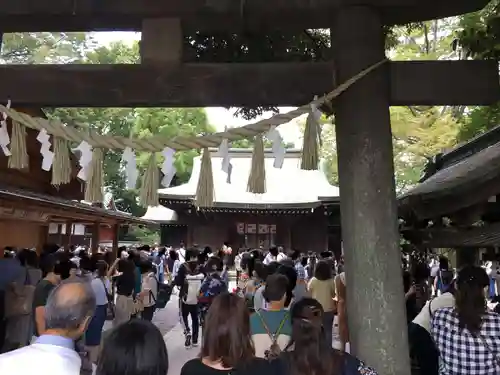 川越氷川神社の鳥居