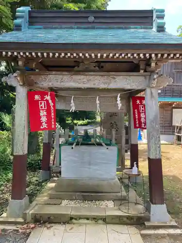 佐波波地祇神社の手水舎
