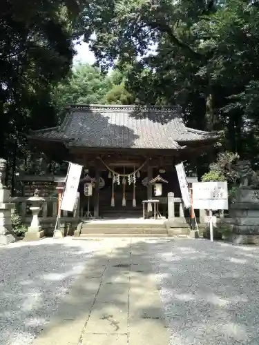 間々田八幡宮の本殿