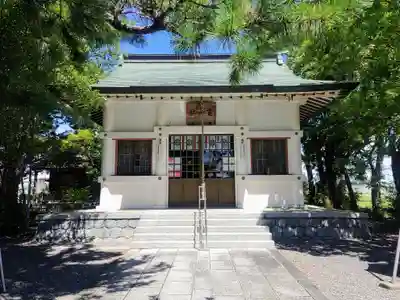 竃神社の本殿・本堂