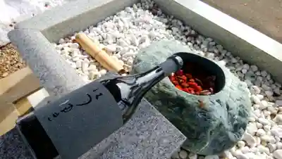 仁木神社の手水舎