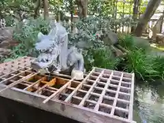 厳嶋神社の手水