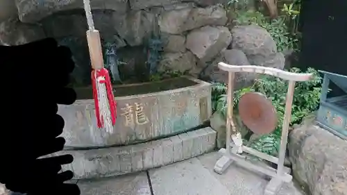 成田山深川不動堂（新勝寺東京別院）の手水舎