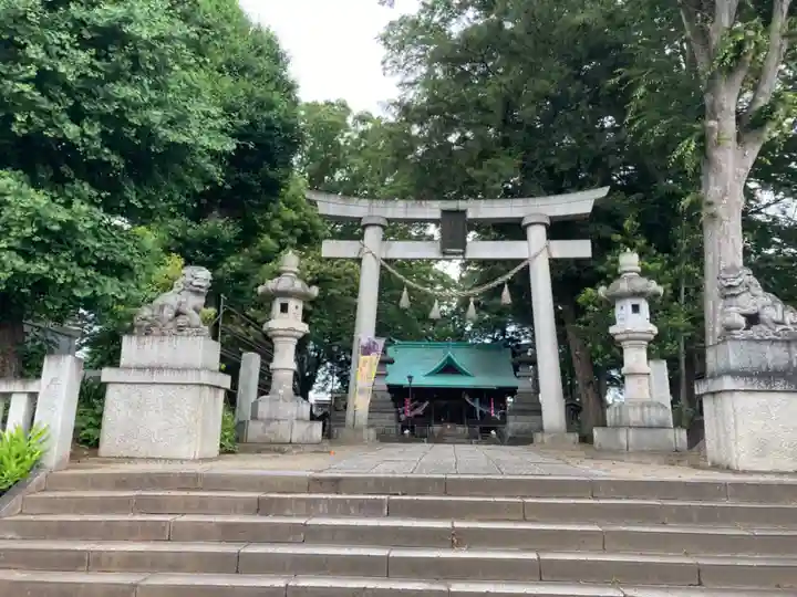 (下館)羽黒神社の鳥居