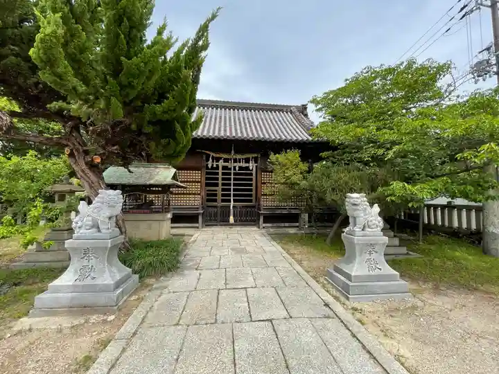 休天神社の本殿・本堂