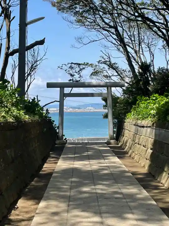 酒列磯前神社の鳥居