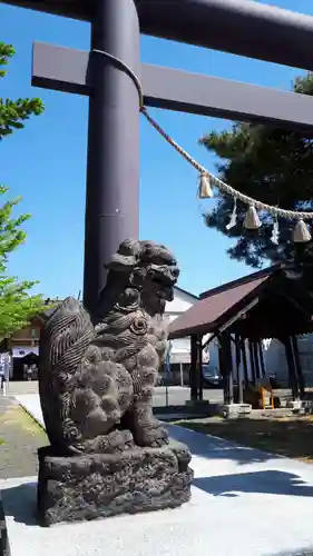 札幌村神社の狛犬