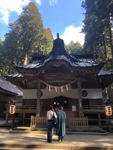 御岩神社の本殿